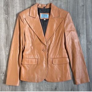 Women’s leather jacket - size xs - vintage from early 2000’s